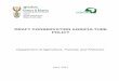 DRAFT CONSERVATION AGRICULTURE POLICY Conservation Agriculture... · CA refers to an agricultural management system based on the simultaneous application of three principles: minimum