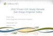 2017 Final LCR Study Results San Diego-Imperial Valley€¦ · 2017 Final LCR Study Results San Diego-Imperial Valley Frank Chen Senior Regional Transmission Engineer Stakeholder