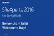 SReXperts 2016 Survival Guide - Aventri · in IP Routing to create an environment for exchanging ideas and experiences. It will deepen your understanding of Nokia’s IP/MPLS product