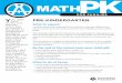 What to expect Math PK-6.pdfstrong self-image. Cultivate your childÕs communication skills with questions like these: ... Kindergartners begin to understand concepts that will become