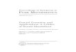 Proceedings of Symposia in PURE MATHEMATICSbbm3/web_pdfs/jubileetext.pdf · 2006-02-03 · American Mathematical Society Providence, Rhode Island PURE MATHEMATICS Proceedings of Symposia