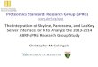 Proteomics Standards Research Group (sPRG) Proteomics ... Proteomics Standards Research Group (sPRG)