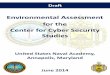 Environmental Assessment for the Center for Cyber Security … EA for the Naval Academy... · 2020-01-10 · Environmental Assessment for the Center for Cyber Security Studies . United
