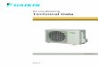 Air Conditioning Technical Data€¦ · • Daikin outdoor units are neat, sturdy and can easily be mounted on a ... 2-4 Nominal Capacity And Nominal Input FLXS25B/RXS25L FLXS50B/RXS50L