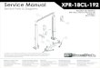 Service Manual XPR-18CL-192...Service Manual XPR-18CL-192 Service Parts & Diagrams This guide is a troubleshooting reference used for maintaining and servicing your BendPak product