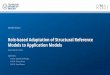 Role-based Reference Model Adaptation (Print) · Role-based Reference Model Adaptation Hendrik Schön Status Talk, 30.11.2018 Slide 2 Reference Models for Business Knowledge. Structured