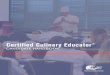 candidate handbook - American Culinary Federationacfchefs.org › download › documents › certify › ...A letter from the candidate’s school documenting a minimum of 1200 student