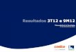 Apresentacao resultados 3T12 - Enel Brasil · 2018-12-10 · dos resultados de suas operações futuras, planos, objetivos, expectativas e intenções e outros fatores. Em razão