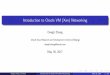 Introduction to Oracle VM (Xen) Networking - Dongli › xen-networking.pdf · PDF file Plan Paravirtualized Networking vif, bridge, bond Emulated Networking Environment: xen: Oracle
