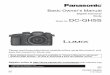 Basic Owner’s Manual - Panasonichelp.panasonic.ca/viewing/ALL/DC-GH5SP/OI/dvqx1354za/dvqx1354za.pdfsave this manual for future use. More detailed owner's manual is available in “Owner’s