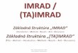 IMRAD / (TA) IMRAD / (TA)IMRAD Základná štruktúra „[TA]IMRAD“ (Title – Abstract – Introduction – Methods – Results – And – Discussion) 1) T itle – vázov Je otázne,