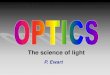 The science of light - University of Oxford...2011/10/19  · Optical Instruments for Spectroscopy Some definitions: Oxford Physics: Second Year, Optics • Fringe formation ... •