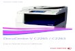 DocuCentre-V C2265 / C2263-d-,-Global-Assets/Global... · 2 DocuCentre-V C2265 / C2263 *1: A4 LEF *2: Fuji Xerox Standard Paper (A4 LEF) 200dpi, to Folder. * The picture shows the