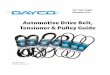 Automotive Drive Belt, Tensioner & Pulley Guide › databank › documents › Drive... · Dayco is a global business, with manufacturing, research & development and distribution