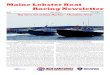 Maine Lobster Boat Racing Newsletter · 2019-07-01 · Page 4. Maine Lobster Boat Racing Newsletter [RP-31. 700-hp Isotta] of Gouldboro, which over the winter was re-powered, but