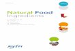 Natural food ingredientsjeysfi.co.kr › src › kor › new2015 › images › ca.pdf · • 35℃에서 30일간 보관 후에도 유화입자의 분포가 고르며, 안정화
