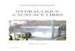 HYDRAULIQUE A SURFACE LIBREengees.unistra.fr/fileadmin/user_upload/pdf/shu/cours... · 2010-11-27 · détaillée de l’écoulement fluvial et torrentiel permet de comprendre physiquement