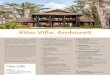 Beauty & Luxury - Kibo Villa – Traditional Luxury Fact-Sheet-2018.pdf · Visit to the Masai Village Observation Hill Hyenas Den NB: *CHARGEABLE (It may be a Free Optional Activity