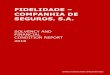 FIDELIDADE – COMPANHIA DE SEGUROS, S.A. · FIDELIDADE – COMPANHIA DE SEGUROS, S.A. SOLVENCY AND FINANCIAL CONDITION REPORT 2018 ... financing – as well the new function of personal