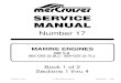 Mercruiser Marine Engines 5.7L (2 Barrel) Service Repair Manual→OF605336 and Above→1996 Thru 1997