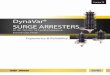 DynaVar® SURGE ARRESTERS - thibidiphanan.com › uploads › userfiles › file... · arrester in 1986 and continues to be the market leader with a full line of polymer arresters