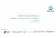 Rob Parkinson - Cenex · Rob Parkinson Technical Head - Driveline and Transmission Systems Ricardo UK Ltd Sponsors
