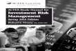 ACTEX Study Manual for Investment Risk Management · 2018-01-22 · ACTEX Investment Risk Management Study Manual, Spring 2018 Edition ACTEX is eager to provide you with helpful study