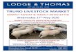 TRURO LIVESTOCK MARKET ... - 2 - - TRURO LIVESTOCK MARKET LODGE & THOMAS. Report an entry of 27 UTM