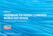 VIESSMANN FIS NORDIC COMBINED WORLD CUP ... Germany Finland Norway Austria Russia Italy France 2019/20 TV Media Evaluation - FIS Nordic Combined World Cup 2019/20 By Country Trend