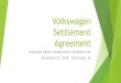 Volkswagen Settlement Agreement - WordPress.com › 2018 › 10 › davis-vw-pa… · VW Settlement Agreement Through a series of three partial settlements, the EPA resolved civil