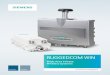 RUGGEDCOM WIN - Siemens · RUGGEDCOM WIN products are optimized for AeroMACS based airport surface communications. With the use of an all IP radio, RUGGEDCOM WIN products can be easily