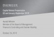 Daimler Q3 and January-September 2019 Results-Capital Market Presentation · 2020-06-18 · Daimler AG / Market developments in Q3 2019 Capital Market Presentation Q3 and January-September