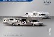MONTARA 2015 · 4. Length measured from front bumper to rear bumper (excludes accessories). 5. Excludes safety equipment and awnings. 6. Motorhomes feature a body width over 96"