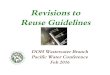 Revisions to Reuse Guidelines - Hawaii Department of Health Revisions to Reuse Guidelines DOH Wastewater