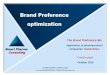 Brand Preference optimization - Smart Pharma › wp-content › uploads › 2019 › 07 › ... · 2019-10-08 · Brand Preference optimization 1 October 2016 Smart Pharma Consulting