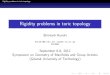 Rigidity problems in toric topologykuroki/Gdansk(2012).pdfRigidity problems in toric topology Rigidity problems in toric topology Shintarˆo Kuroki kuroki@scisv.sci.osaka-cu.ac.jp