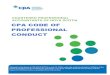 CHARTERED PROFESSIONAL ACCOUNTANTS OF NOVA SCOTIA CPA … of Conduct (October... · Adopted by the Board of CPA NOVA SCOTIA on July 15, 2016, under the authority of Section 14(1)(m)