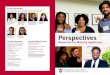Xavier Du Maine, Lara Roach, Perspectives · 2019-12-20 · Xavier Du Maine, Diversity and Inclusion Fellow Stephanie Parsons, Assistant Director of Diversity and Minority Affairs