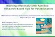 Working Effectively with Families: Research-Based Tips for ...... · Working Effectively with Families: Research-Based Tips for Paraeducators 29th National Conference on the Training