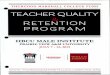 TEACHER QUALITY RETENTION PROGRAM › education › wp-content › uploads › sites › ... · teacher quality retention program • hbcu male institute prairie view a&m university