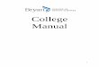 College Manual - Bryan College Health Sciences · 4 Procedure.....33