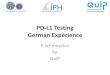PD-L1 Testing German PD-L1 NSCLC; final report EGFR IHC sqNSCLC. final report PD-L1 Melanoma (2) final