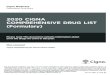 2020 CIGNA COMPREHENSIVE DRUG LIST (Formulary) · 2020-06-01 · it means Cigna-HealthSpring Rx Secure-Extra (PDP). This document includes a list of the drugs (formulary) for our