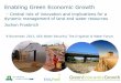 Enabling Green Economic Growth - WordPress.com … · 13 Stellenbosch University SU RSA 14 IRSTEA (former CEMAGREF) CEMAGREF France EAU 4 Food ... Co-funded by the Ministry of Foreign