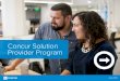 Concur Solution Provider Program€¦ · The Concur Solution Provider program is designed to provide structure and recognition based on referral deal performance and quality. Tier