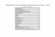 Washtenaw County Mandated Discretionary Services – 2013€¦ · Washtenaw County Mandated Discretionary Services – 2013 Table of Contents 14-A District Court 2 Building Inspection