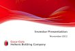 Investor Presentation - Coca-Cola HBC AGcoca-colahellenic.com/media/1503/uk-us.pdfdescribed in the annual report on Form 20-F filed with the U.S. Securities and Exchange Commission