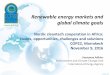 Renewable energy markets and global climate goals › assets › imports › ... · © OECD/IEA 2015 IEA strategy to raise climate ambition Peak in emissions (Bridge Scenario) Global