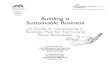 Handbook Series Book 6 Building a Sustainable Business Food... · 2017-08-17 · Preface 4 BUILDING A SUSTAINABLE BUSINESS Business planning is an important part of owning and managing