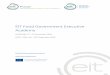 EIT Food Government Executive Academy - Satean › wp-content › uploads › 2018 › 09 › ... · global food industry players (from Colruyt, Givaudan, Maspex, PepsiCo and Siemens)